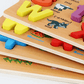 Wooden ABC Puzzle set with Shapes for kids - Kinder Kreato