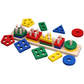Wooden Shape Sorting Puzzle Toddler Montessori Toy - Kinder Kreato