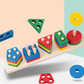 Wooden Shape Sorting Puzzle Toddler Montessori Toy - Kinder Kreato