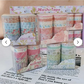 Washi Tape Set – 10 Rolls Pastels (2m Each)