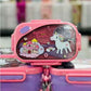 BPA-Free Rectangular Lunch Box with Spoon, Fork & Sauce Box