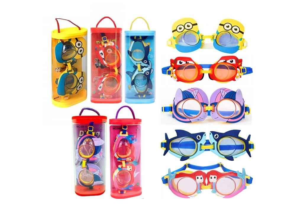 Kids Swimming Goggles – Anti-Fog, UV Protection, Leak-Proof Swim Glasses