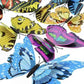 12PCS 3D PVC Butterfly Wall Stickers – Magnetic Decoration