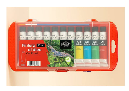 Baroque Oil Paints Set – 12 Colors x 12ml Tubes