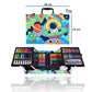 135 Pcs Kids Coloring Gift Box – Complete Drawing Art Set with Crayons, Color Pencils, Oil Pastels, Watercolors & More