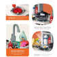 72 Pcs Talented Chef Kitchen Set for Kids | Play Kitchen with Music, Light, Sound, Spray & Boiling Effects - Kinder Kreato