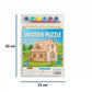 Wooden Puzzle Painting Kit for Kids – DIY Color & Learn Educational Puzzle Toy - Kinder Kreato