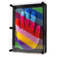 3D Pin Art Board Toy – Large 6x8"Colorful Plastic Board - Kinder Kreato