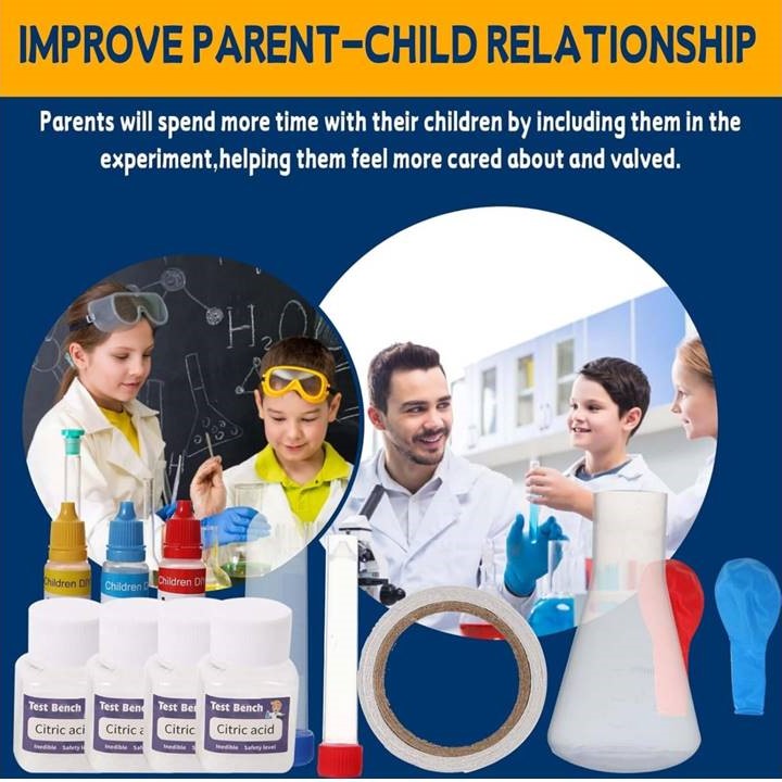 14 in 1 Chemical Experiment - STEM Surprising Chemistry - Kinder Kreato