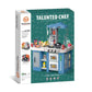 72 Pcs Talented Chef Kitchen Set for Kids | Play Kitchen with Music, Light, Sound, Spray & Boiling Effects - Kinder Kreato