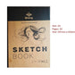 Premium Quality A3/A4/A5 Spiral Sketch Book – Hard Bound Drawing & Watercolor Pad