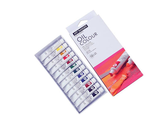 Art Rangers Oil Paints Set – 12 Colors x 12ml Tubes