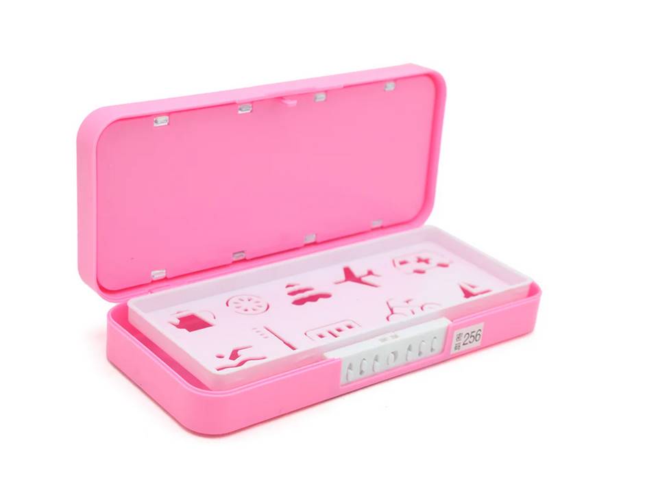 LCD Pencil Box with Calculator