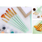 Complete Painting Set – 5 Canvas Boards + 6 Brush Set + 12 Acrylic Paints + Color Mixing Tray - Kinder Kreato