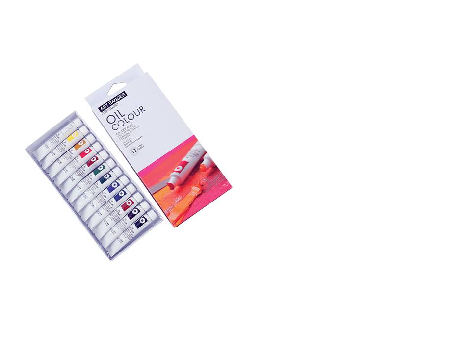 Art Rangers Oil Paints Set – 12 Colors x 12ml Tubes