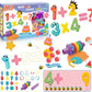 Kids Play Dough Mathematics & Shape Learing Tools Set
