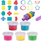 Kids Play Dough Mathematics & Shape Learing Tools Set