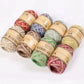 Set of 4 Jute Ribbon Rolls – 5mm (Assorted Colors) – 5 Meters - Kinder Kreato