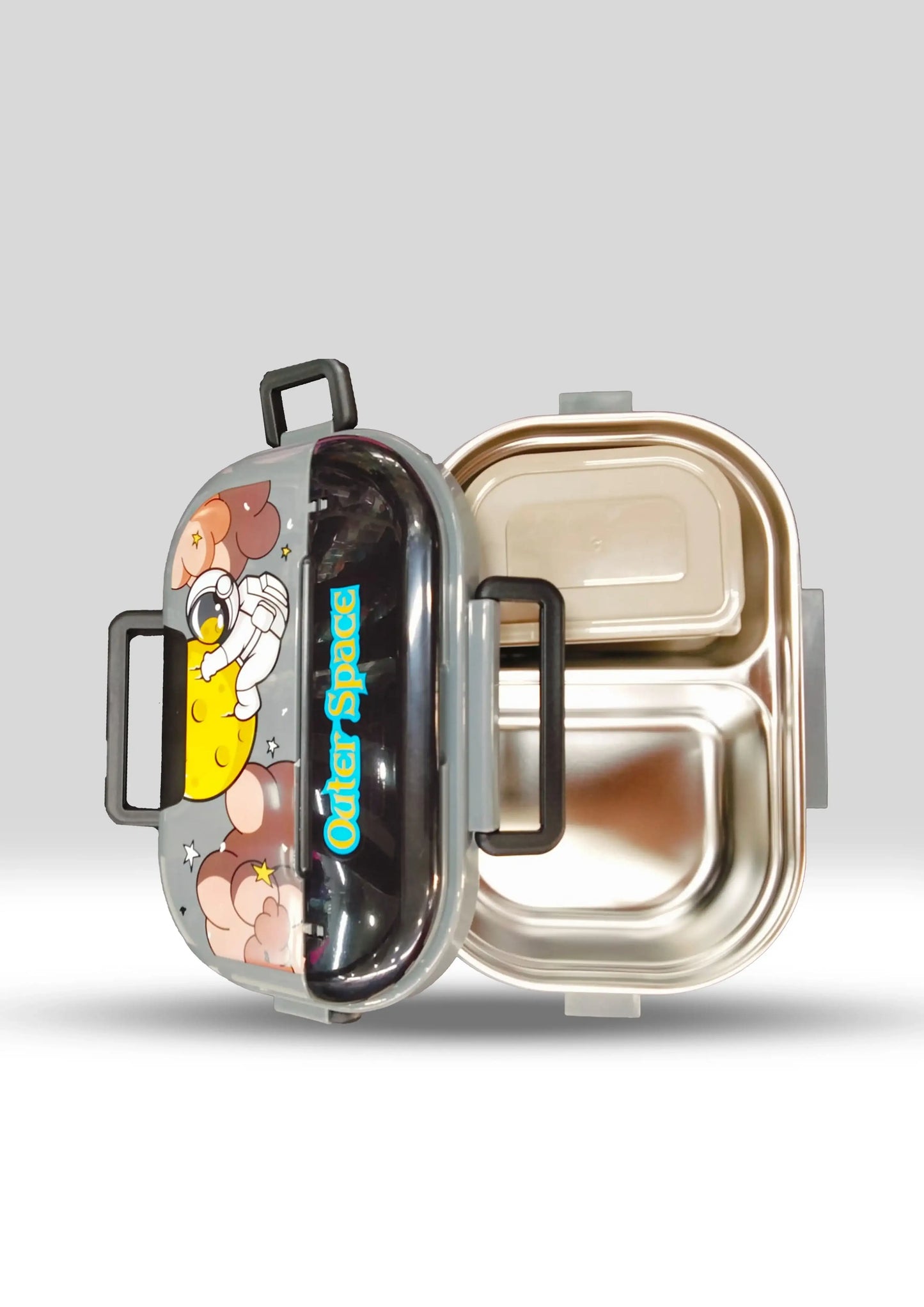 Kids’ Astronaut Stainless Steel Lunch Box - Kinder Kreato