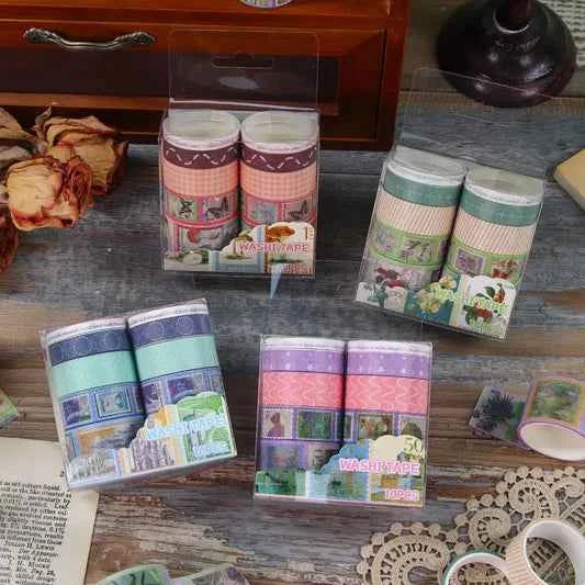 Washi Tape Set – 10 Rolls (2m Each)