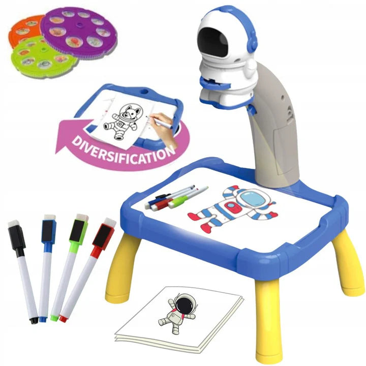 Astronaut Space Projection Drawing Table - Kinder Kreato