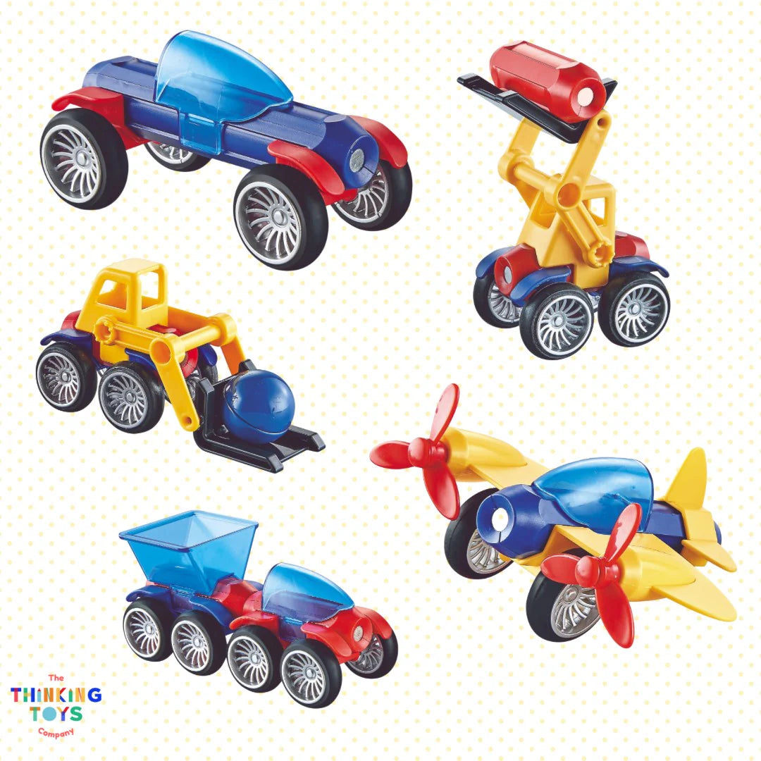 Magnetic DIY Vehicles Set - Kinder Kreato